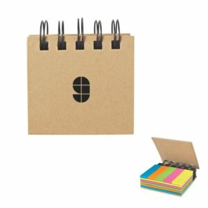 Spiral Book w/sticky Notes and Flags